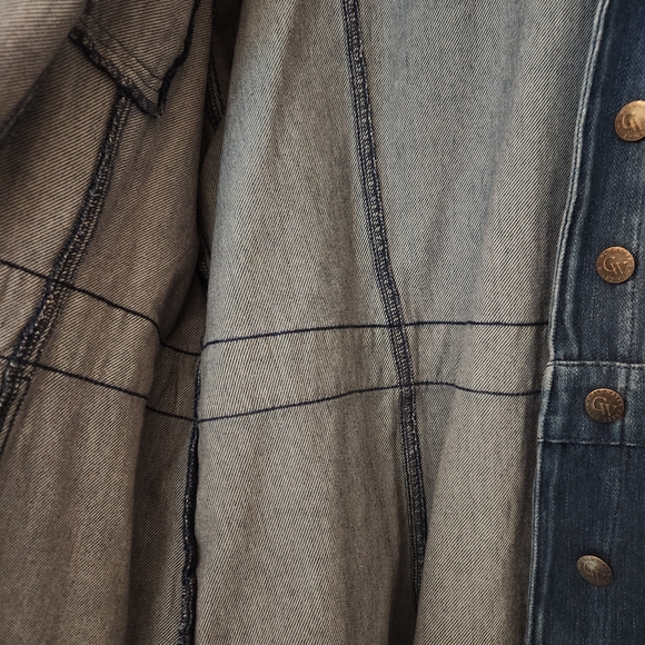 Coldwater Creek 3x Stretch Denim Jean Jacket - Picture 3 of 5